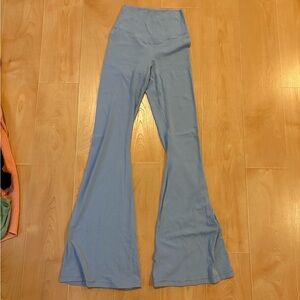 Aerie Light Blue Flared Leggings